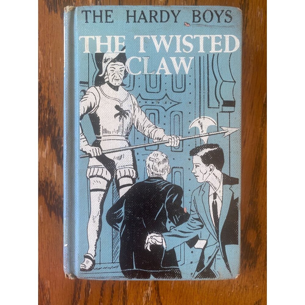 The Hardy Boys The Twisted Claw Vintage Hardcover Book By Franklin W. Dixon 1959